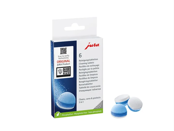 JURA 3-phase Cleaning Tablets