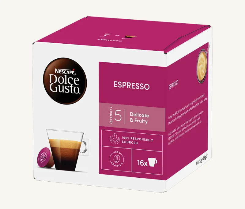 NESCAFÉ Dolce Gusto Espresso Packung mit 16 Kapseln