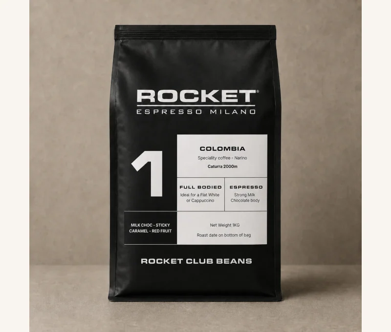 Rocket Beans No.1 Colombia — 1 kg, imagen oficial del producto